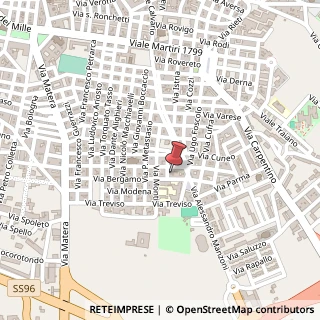 Mappa Via Gradisca, 9, 70022 Altamura, Bari (Puglia)