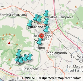 Mappa Via Casilli, 80047 San Giuseppe Vesuviano NA, Italia (4.45692)