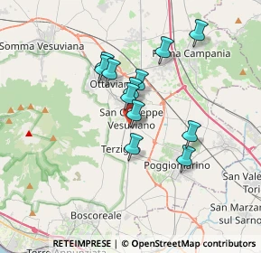 Mappa Via Casilli, 80047 San Giuseppe Vesuviano NA, Italia (2.95667)