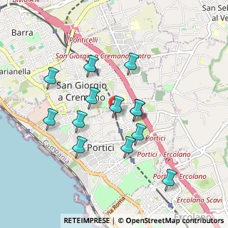 Mappa Via Edmondo Tamborrino, 80055 Portici NA, Italia (0.89923)
