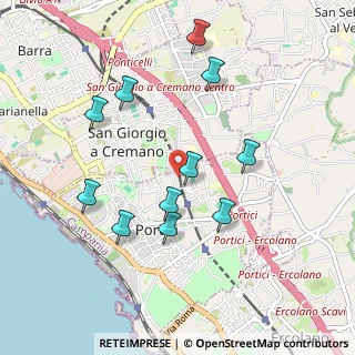 Mappa Via Edmondo Tamborrino, 80055 Portici NA, Italia (1.01)