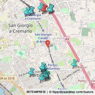 Mappa Via Edmondo Tamborrino, 80055 Portici NA, Italia (0.799)