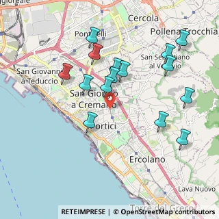 Mappa Via Edmondo Tamborrino, 80055 Portici NA, Italia (2.12667)