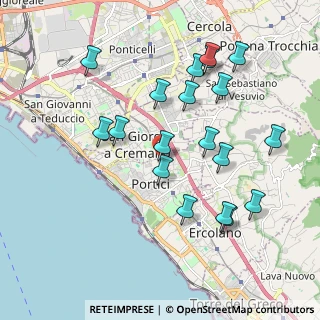 Mappa Via Edmondo Tamborrino, 80055 Portici NA, Italia (2.1)