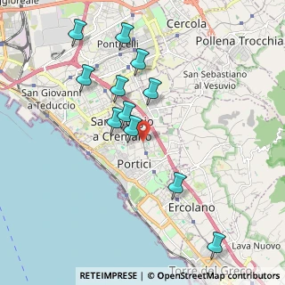 Mappa Via Edmondo Tamborrino, 80055 Portici NA, Italia (2.10636)