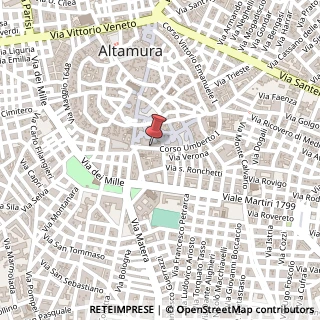 Mappa Corso Umberto i, 17, 70022 Altamura, Bari (Puglia)