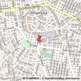 Mappa Via XX Settembre, 22, 70022 Altamura, Bari (Puglia)