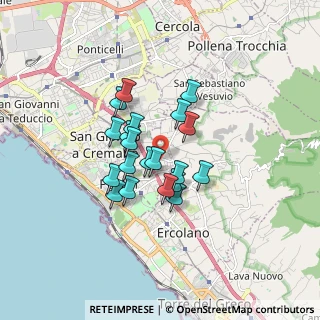 Mappa Via Campitelli, 80055 Portici NA, Italia (1.3115)