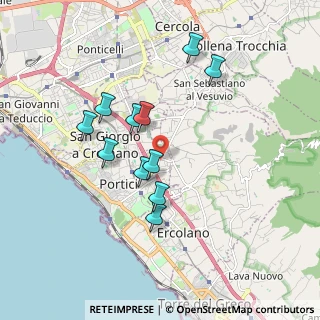 Mappa Via Campitelli, 80055 Portici NA, Italia (1.72727)