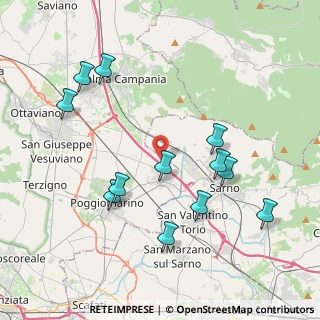Mappa Via delle Industrie, 80040 Striano NA, Italia (4.48333)