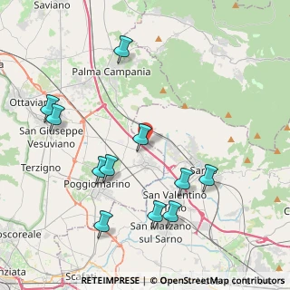 Mappa Via delle Industrie, 80040 Striano NA, Italia (4.80273)