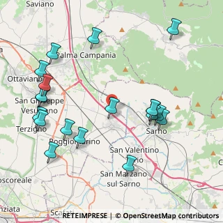 Mappa Via delle Industrie, 80040 Striano NA, Italia (5.09316)
