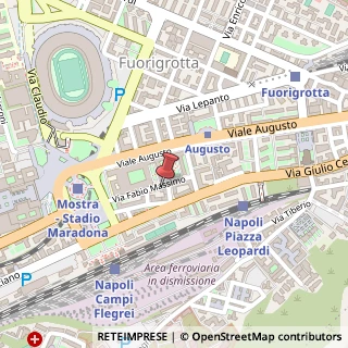 Mappa Via Fabio Massimo, 34, 80125 Napoli, Napoli (Campania)