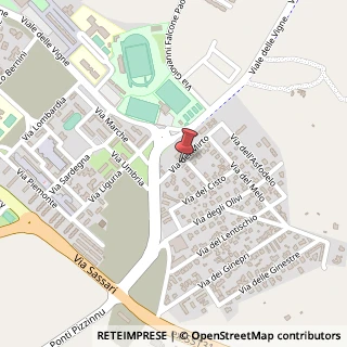 Mappa Via del Mirto, 10, 07046 Porto Torres, Sassari (Sardegna)
