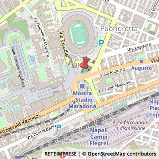Mappa Fuorigrotta, 80125 Napoli NA, Italia, 80125 Napoli, Napoli (Campania)