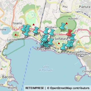Mappa Via Ragnisco, 80078 Pozzuoli NA, Italia (1.404)