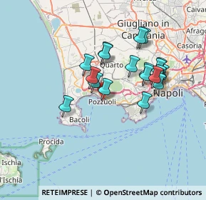 Mappa Rampa Aurelio Saffi, 80078 Pozzuoli NA, Italia (6.67158)