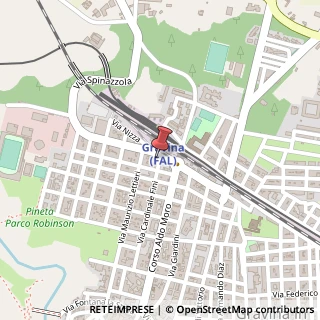 Mappa Via Cardinale Fini, 97, 70024 Gravina in Puglia, Bari (Puglia)