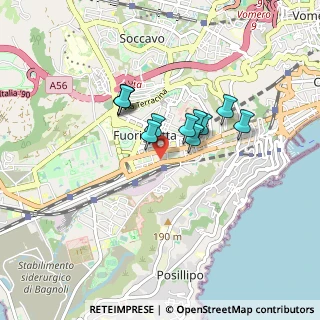 Mappa Via Calise, 80125 Napoli NA, Italia (0.65273)