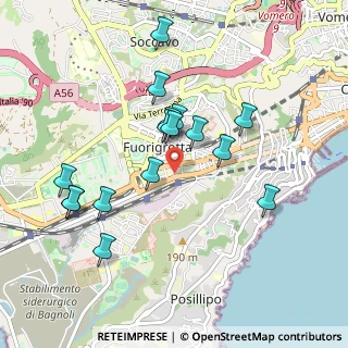 Mappa Via Calise, 80125 Napoli NA, Italia (0.96688)