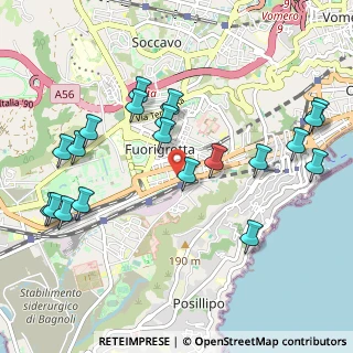 Mappa Via Calise, 80125 Napoli NA, Italia (1.224)