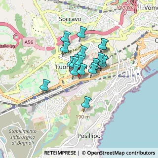 Mappa Via Calise, 80125 Napoli NA, Italia (0.602)