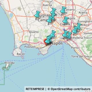 Mappa Via Calise, 80125 Napoli NA, Italia (8.02429)
