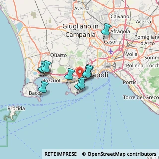 Mappa Via Calise, 80125 Napoli NA, Italia (5.57182)