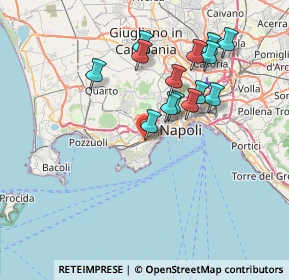 Mappa Via Calise, 80125 Napoli NA, Italia (7.27143)