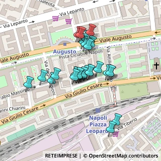 Mappa Via Calise, 80125 Napoli NA, Italia (0.07586)