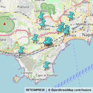 Mappa Via Calise, 80125 Napoli NA, Italia (1.75231)