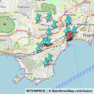 Mappa Via Calise, 80125 Napoli NA, Italia (1.8195)
