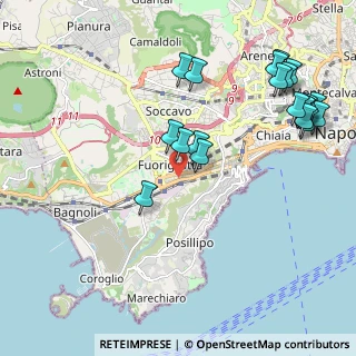 Mappa Via Calise, 80125 Napoli NA, Italia (2.6115)