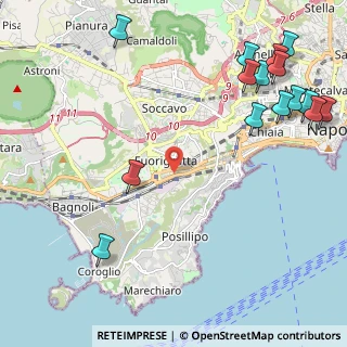 Mappa Via Calise, 80125 Napoli NA, Italia (3.25)