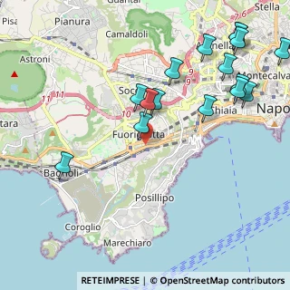 Mappa Via Calise, 80125 Napoli NA, Italia (2.695)