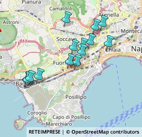 Mappa Via Calise, 80125 Napoli NA, Italia (1.81143)