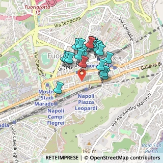 Mappa Piazza Pilastri, 80125 Napoli NA, Italia (0.336)