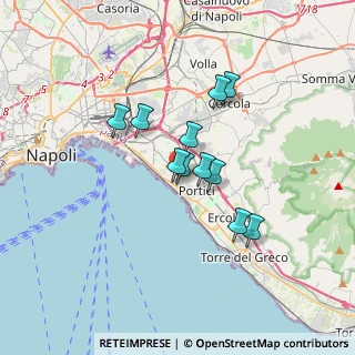 Mappa Largo Lagno, 80055 Portici NA, Italia (2.71364)