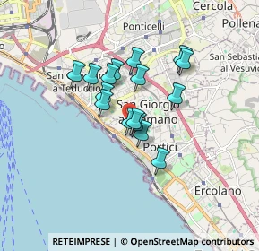 Mappa Largo Lagno, 80055 Portici NA, Italia (1.32438)