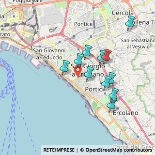 Mappa Largo Lagno, 80055 Portici NA, Italia (1.77545)