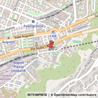 Mappa Via Raffaele Caravaglios, 61/63, 80125 Napoli, Napoli (Campania)