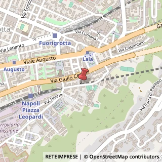Mappa Via Raffaele Caravaglios,  40, 80125 Napoli, Napoli (Campania)