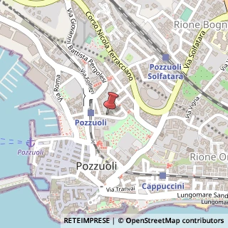 Mappa Via Pietro Ragnisco, 26, 80078 Pozzuoli, Napoli (Campania)