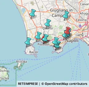 Mappa Via C. Rosini, 80078 Pozzuoli NA, Italia (5.97786)