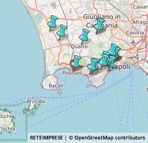 Mappa Via C. Rosini, 80078 Pozzuoli NA, Italia (7.14667)