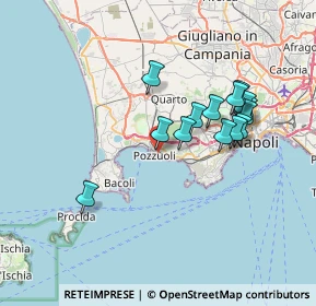 Mappa Via C. Rosini, 80078 Pozzuoli NA, Italia (6.79714)