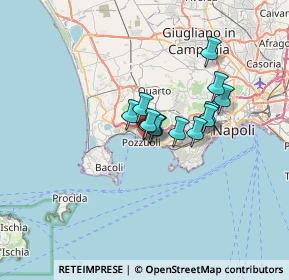 Mappa Via C. Rosini, 80078 Pozzuoli NA, Italia (4.41538)