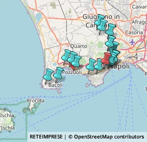 Mappa Via C. Rosini, 80078 Pozzuoli NA, Italia (6.84316)