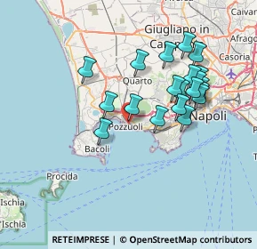 Mappa Via C. Rosini, 80078 Pozzuoli NA, Italia (7.224)