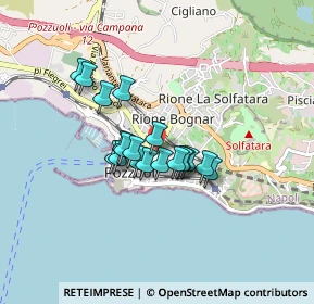 Mappa Via C. Rosini, 80078 Pozzuoli NA, Italia (0.63263)